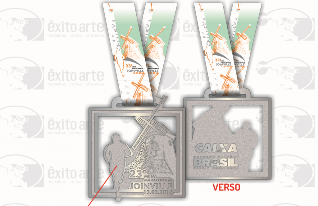 mdalha meia maratona Jlle