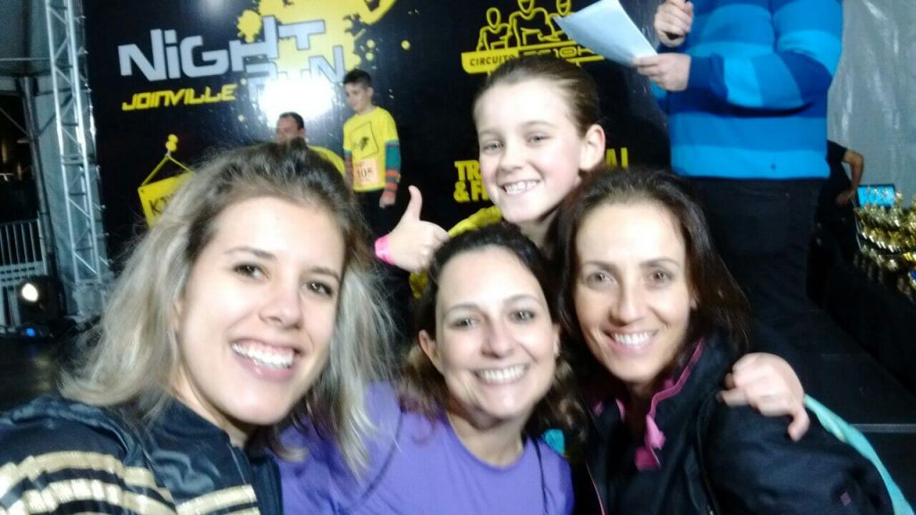 night run joinville: uma noite feliz