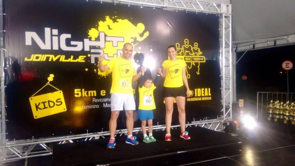 night run joinville: uma noite feliz