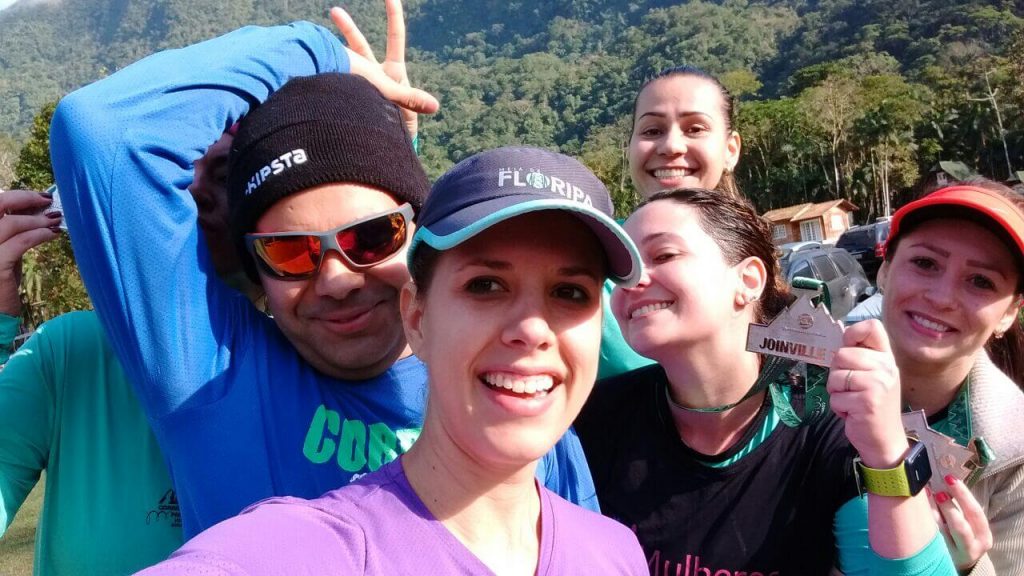 corrida para superar adversidades