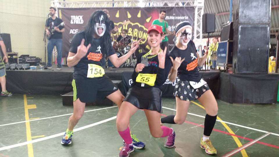 Junior, eu e a July pós prova! Eles viraram celebridades!