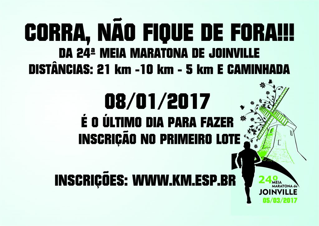 Virada de lote da Meia de Joinville