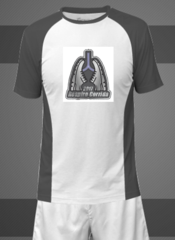 Modelo Camiseta Respiro Corrida