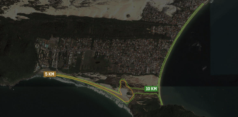 night run costão do santinho 2018, night run 2018