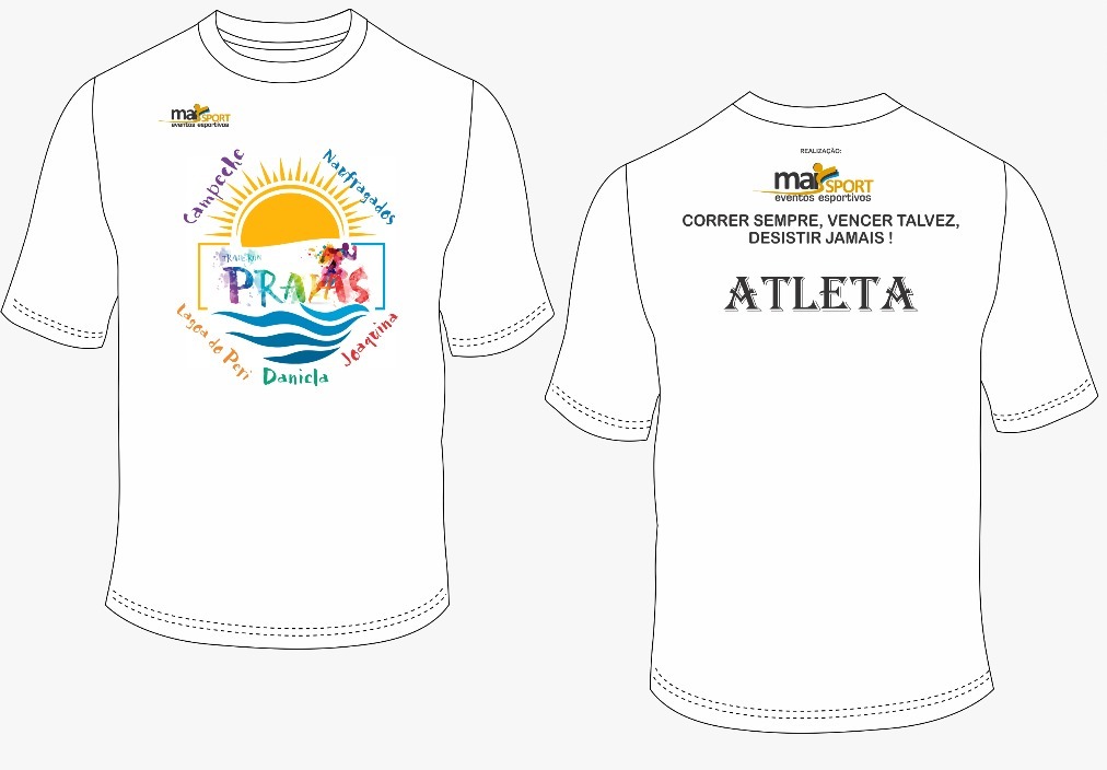 camiseta trail run praias