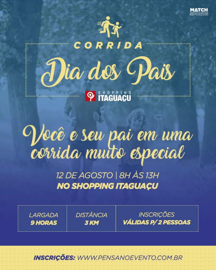 Corrida Dia dos Pais 2018