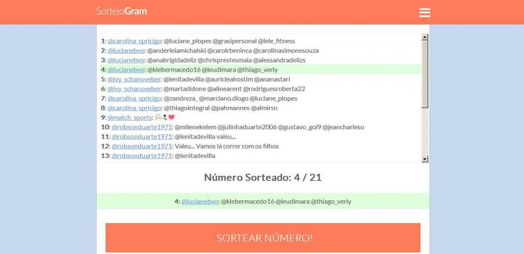 Resultado Corrida Dia dos Pais 2018