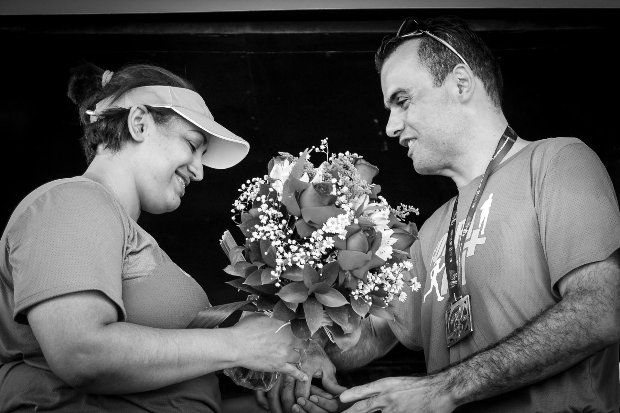 Pedido de namoro surpreende corredores da prova da IOT