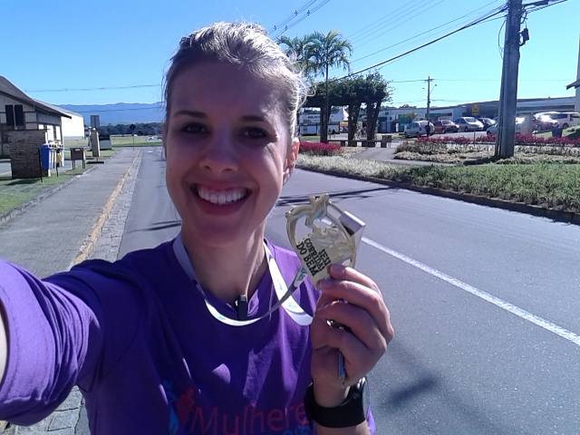 Dia de celebrar a 50ª medalha na Sesi Corridas do Bem
