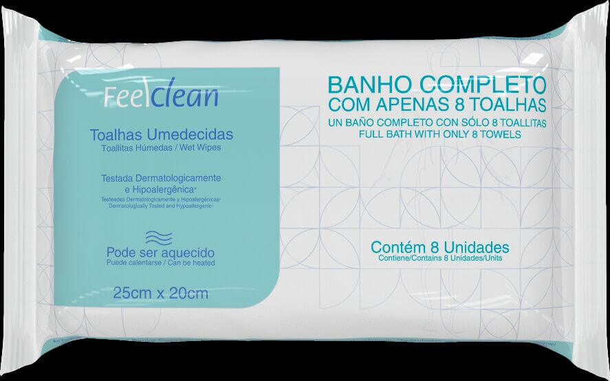 Dica: toalhas umedecidas são perfeitas para o pós-prova!