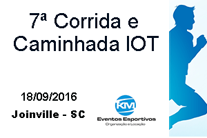7ª Corrida e Caminhada da IOT abre inscrições e vem cheia de novidades