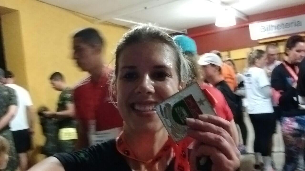 Frio e chuva na 4ª Corrida Rústica e Caminhada 8º BPM em Joinville