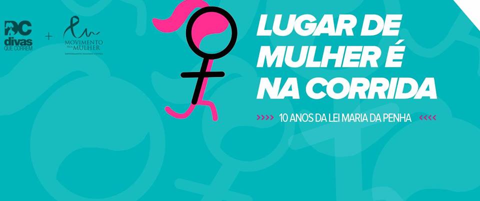 lugar de mulher é na corrida