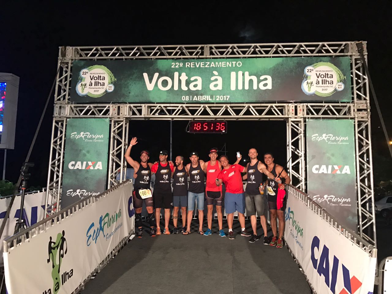 Equipe 42k em: a Volta à Ilha 2017, Floripa