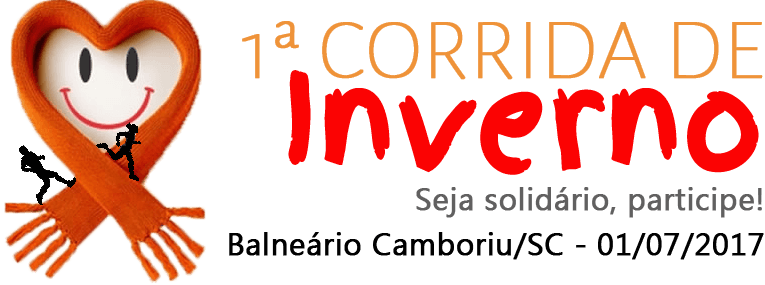 Abertas as inscrições para a Corrida Solidária de Inverno, em Balneário Camboriú