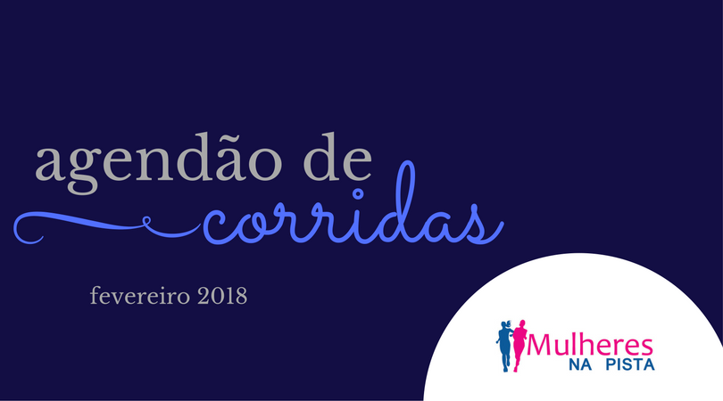 Agendão de Corridas em Santa Catarina - Fevereiro 2018
