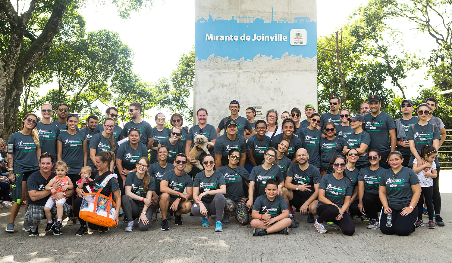 Foto: como foi a 1ª Caminhada da Saúde Rôgga, em Joinville