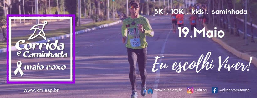 virada de lote da Corrida Maio Roxo