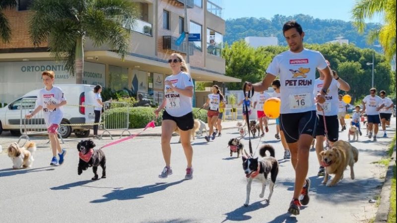 Inscrições para a 4ª Pet Run estão abertas. Evento ocorre neste domingo (5), na Grande Floripa