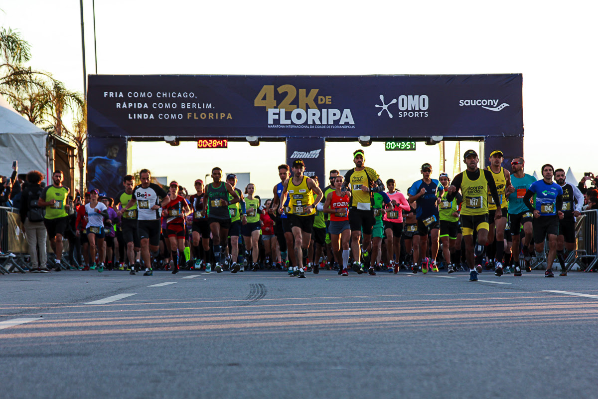 Está chegando a hora da Maratona Internacional da Cidade de Florianópolis