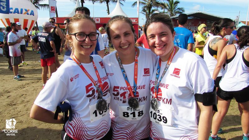 11ª Corrida de Praia PORTONAVE 2019 rolou com muita chuva e ventania