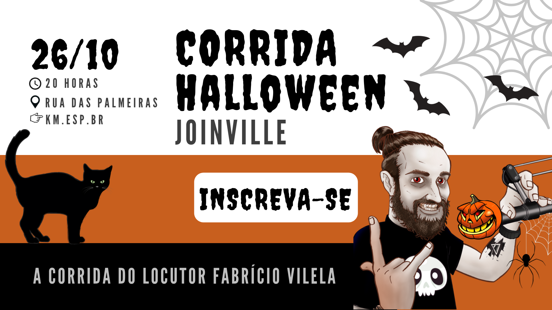 Joinville terá primeira corrida noturna à fantasia em outubro