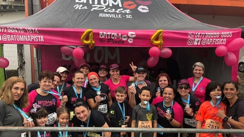 Grupo de Corrida Batom na Pista completa 4 anos