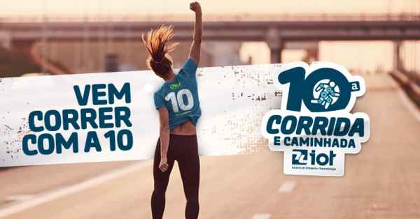 10ª Corrida e Caminhada IOT com muitas emoções e muitos atletas