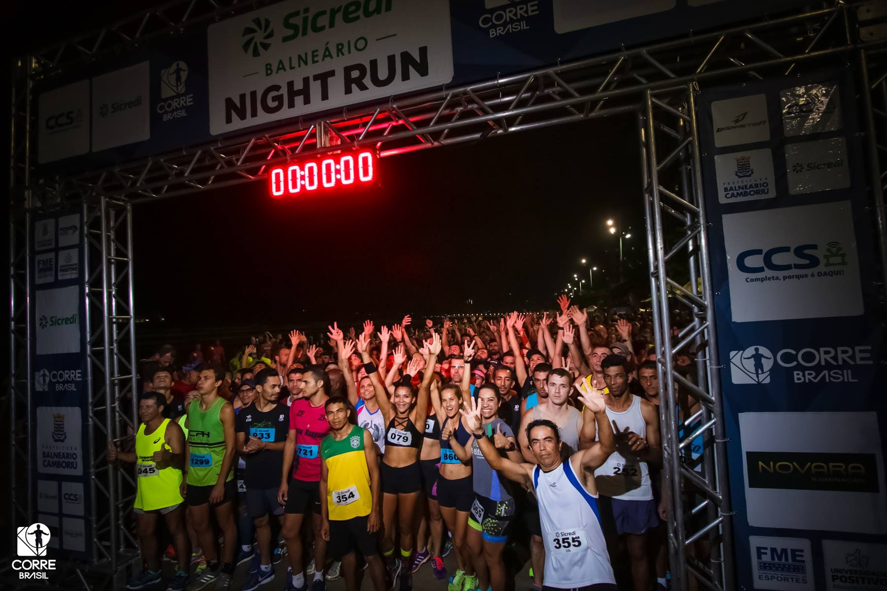 Balneário Night Run ocorre neste sábado (16). Confira todos os detalhes