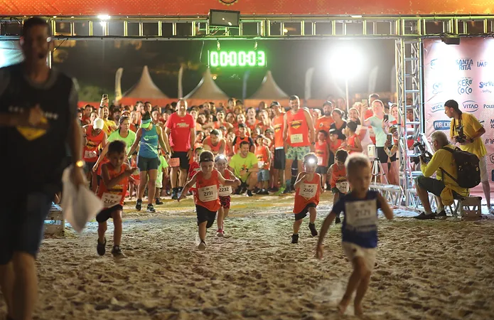 Inscrições para a Night Run Costão do Santinho estão esgotadas