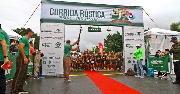 Corrida Rústica da PMSC vai comemorar 191 anos da corporação em Florianópolis