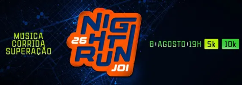 Abertas as inscrições da Joinville Night Run 