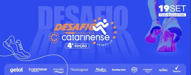 Estão abertas as inscrições para o 4º Desafio Drogaria Catarinense, em Joinville